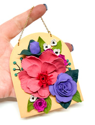 Floral Arch Wall Hanging Three