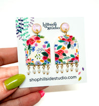 Charlotte Earrings - Secret Garden