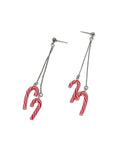 Double Peppermint Candy Cane Dangles