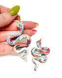 Anya Snake Earrings - Secret Garden