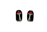 Amanita Mushroom Studs