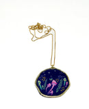 Enchanted Mushroom Pendant Necklace
