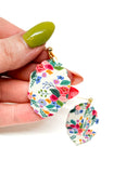 Quatrefoil Dangles - Secret Garden