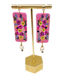 Summer Bouquet Pearl Dangles