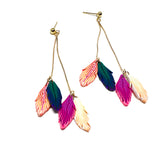 Eagle Feather Dangle Earrings