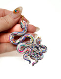 Happy Scrappy Snake Earrings