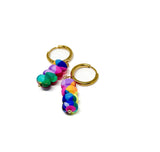 Rainbow Bead Huggies