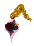 Pink Floral Christmas Ornament PRE ORDER