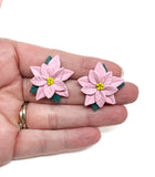 Poinsettia Studs PRE ORDER