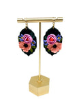 Colorful  Floral Dangles