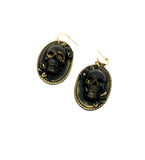Gilded Skull Earrings