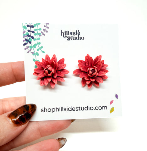 Dahlia Studs