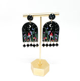 Charlotte Earrings - Mushroom Fantasy