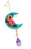 Floral Moon Sun Catcher Wall Hanging Two