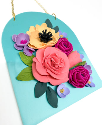 Floral Arch Wall Hanging Two