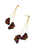 Double Monarch Butterfly Dangles