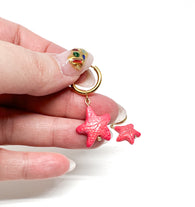 Coral Starfish Huggies