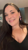 Bow Earrings - Rainbow Scraps