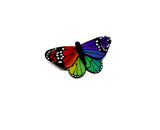 Rainbow Butterfly Pin v.2