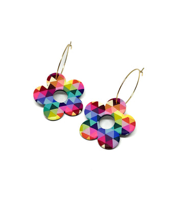 Flora Hoops - Rainbow Prism