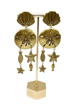 Mermaid Stement Earrings