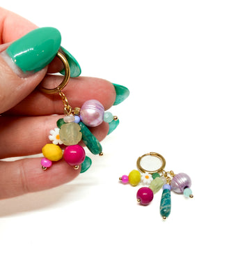Colorful Beaded Clusters