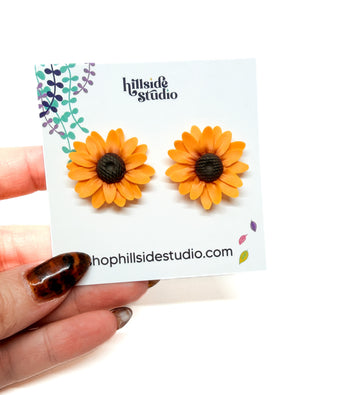 Sunflower Studs