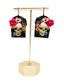 Colorful Floral Skulls