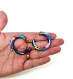 Becca Hoops - Rainbow Scraps