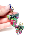 Bow Earrings - Colorful Jungle