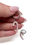 Rainbow Candy Cane Huggies