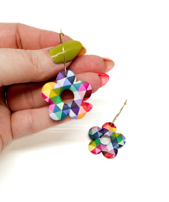 Flora Hoops - Rainbow Prism