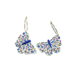 Floral Butterfly Dangles