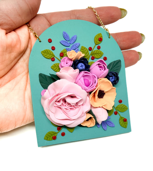 Floral Arch Wall Hanging One