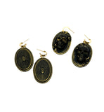 Gilded Spider Earrings