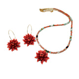 Dahlia Beaded Necklace