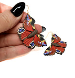 Peacock Butterfly Dangles