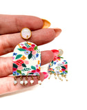 Charlotte Earrings - Secret Garden