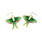 Luna Moth Dangles