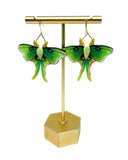 Luna Moth Dangles