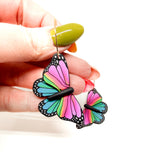 Rainbow Butterfly Dangles