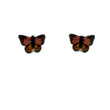 Monarch Butterfly Studs