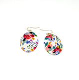 Secret Garden Oval Dangles
