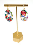Secret Garden Oval Dangles