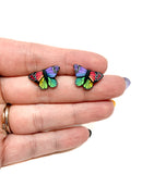 Butterfly Studs - Rainbow v.2