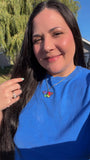 Rainbow Butterfly Necklace v.2