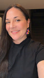 Butterfly Dangles:  Sunset Ombre