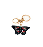 Floral Couture Moth Keychain/Bag Charm