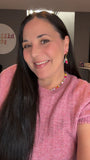 Colorful Gemstone & Pearl Beaded Necklace