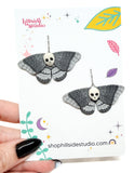 Skull Moth Dangles